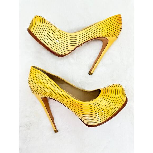 Pour La Victoire, Yellow Women's Shoes, Heels Size 6.5 US - Picture 3 of 15